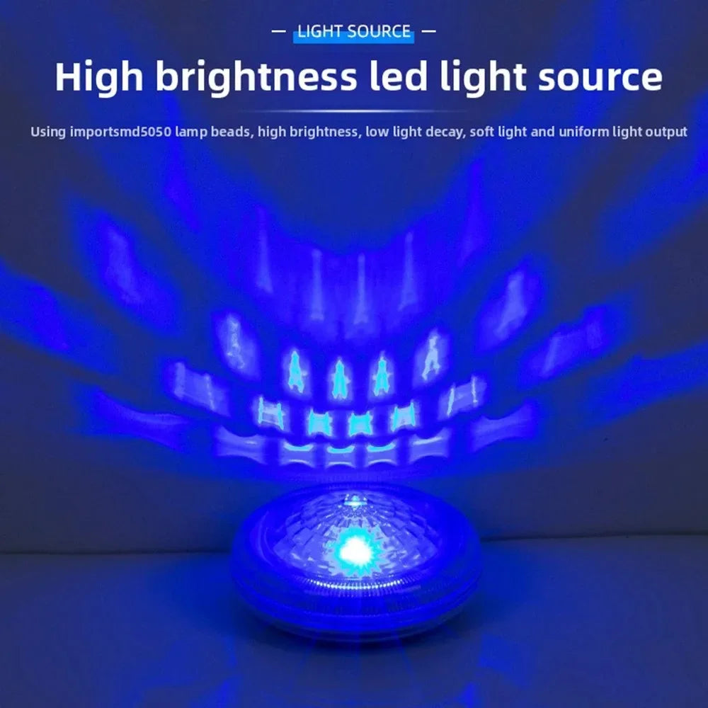 Solar Floating Pool Lights IP68 Waterproof Pood Light Remote Control 3 Dynamic Lighting Timing Mode for Pond Pool Decor Lighting