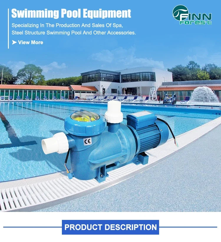 Swimming Pool PumpProfessional Wholesale Commercial Electric 800W Swimming Pool Pump