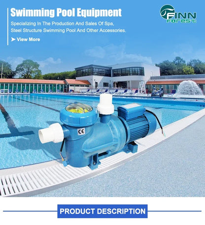 Swimming Pool PumpProfessional Wholesale Commercial Electric 800W Swimming Pool Pump