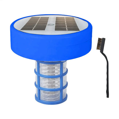 Solar Pool Ionizer Copper Pool Ionizer Floating Pool Ionizer Water Cleaner Water Purifier With Multi-Color LED Lights For Pool