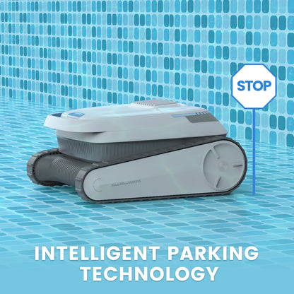 Wireless Pool Cleaner Wall Climbing Pool Vacuum Cleaner Battery Intelligent Navigation Pool Robot Floor and Wall Waterline