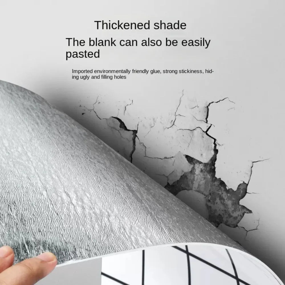 10Pcs Self-adhesive Marble Tiles Sticker Waterproof 30cmx60cm Tiles Floor Stickers PVC Tile  Kitchen Bathroom Wall Sticker