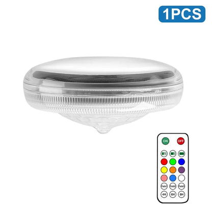Solar Floating Pool Lights IP68 Waterproof Pood Light Remote Control 3 Dynamic Lighting Timing Mode for Pond Pool Decor Lighting