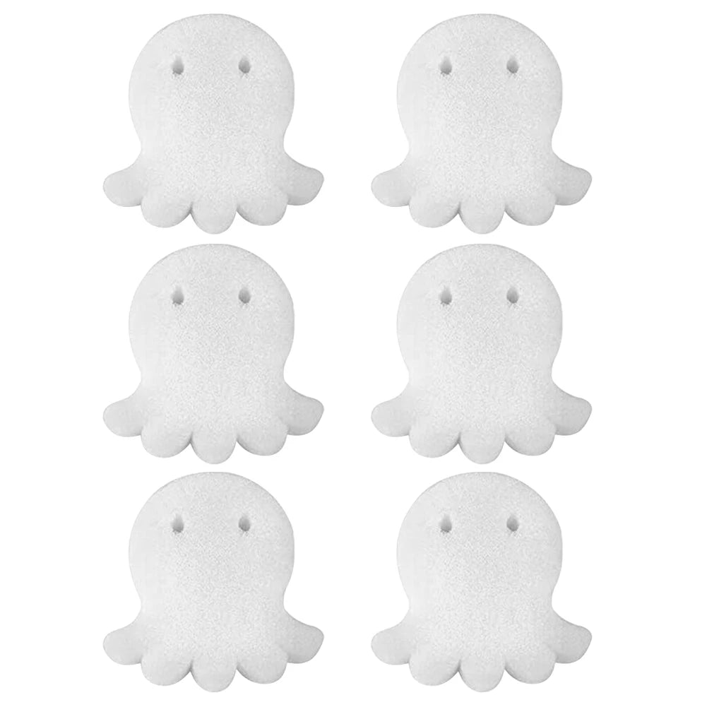 60~6pcs Swimming Pool Octopus Oil Absorbing Filter Sponge Hot Tub Aquarium Fish Tank Pond Foam Cleaning Tool Sponge 6pcs/set