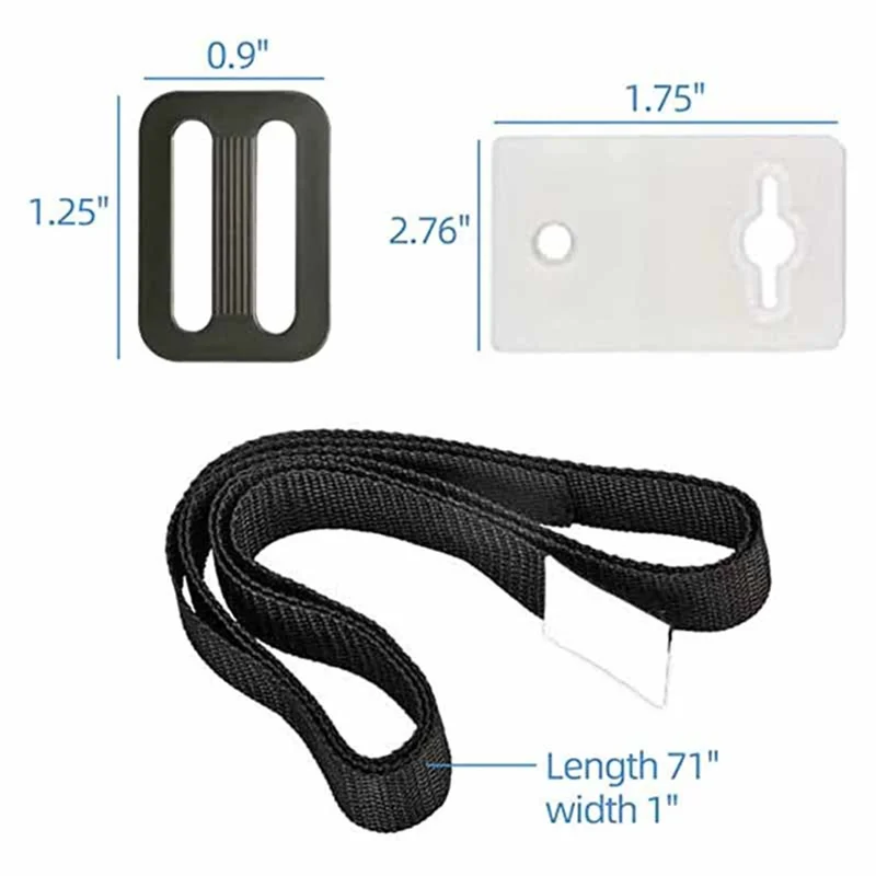 AA89-Pool Ruler Solar Cover Reel Attachment Kit Pool Cover Tightening Straps For Inground Swimming Pools
