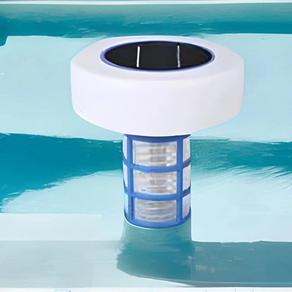 Solar Pool Ionizer Copper Pool Ionizer Floating Pool Ionizer Water Cleaner Water Purifier With Multi-Color LED Lights For Pool