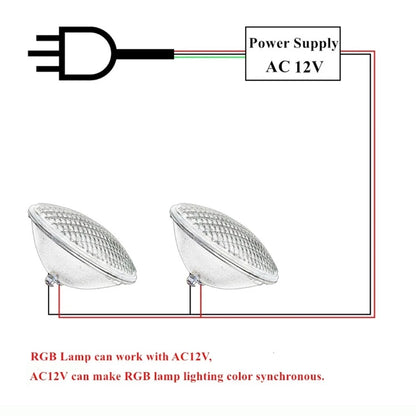 Pool headlights 18W 36W 54W par56 led 12Vac RGB focos led para piscinas warm white cold white